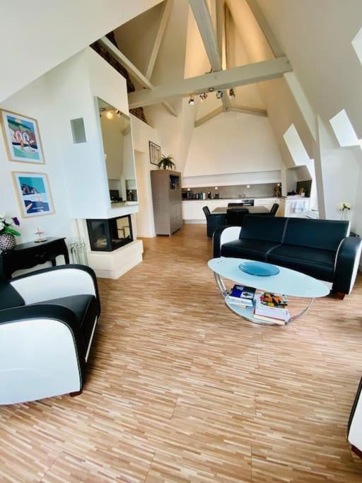 Le Grand Large Superbe Appartement Vue Sur Mer Hautot-sur-Mer Dış mekan fotoğraf